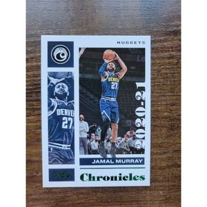 2020-2021 Panini Chronicles #2 Jamal Murray - Denver Nuggets - GREEN